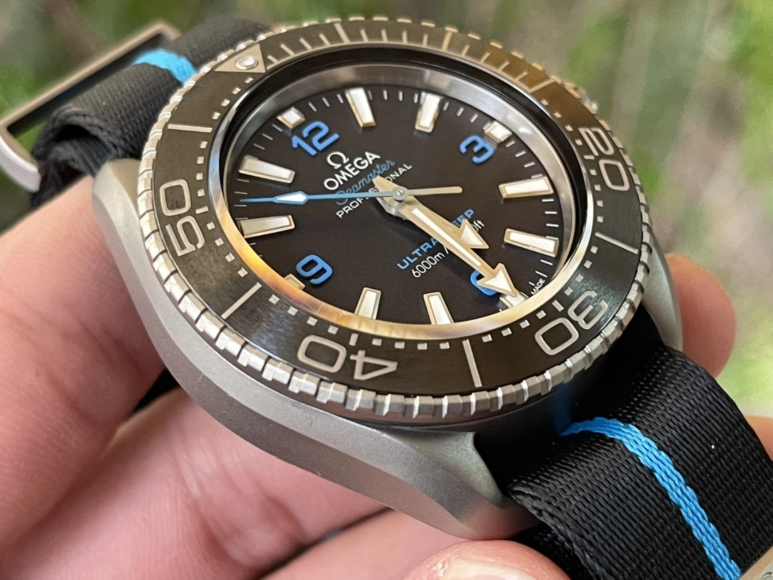 WaterResistant CBD Factory Omega Seamaster Ultra Deep 45.5mm Titanium Black Dial (215.92.46.21.01.001) 1:1 Super Clone – DD8912 Movement 219